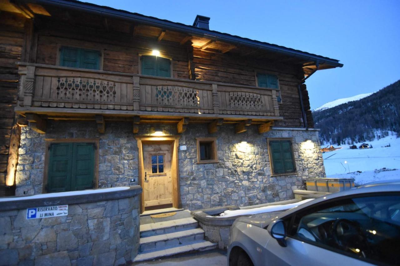 Chalet Li Mina Aparthotel Livigno Exterior foto