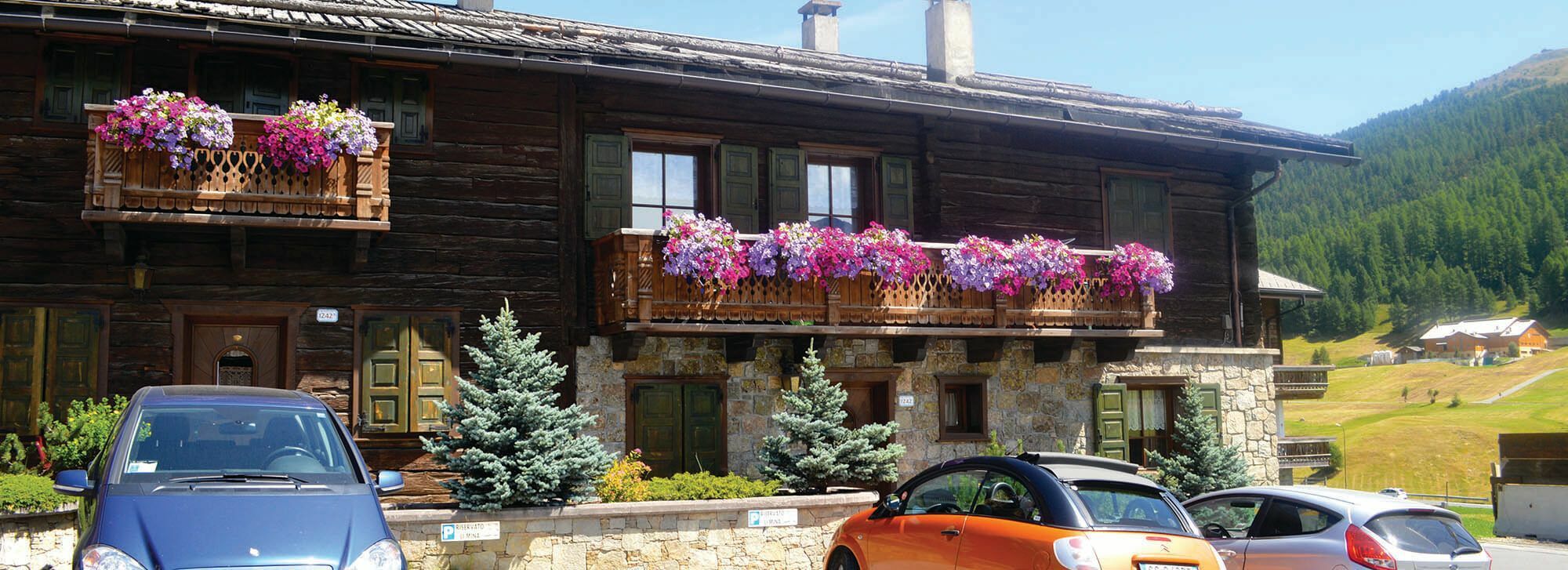 Chalet Li Mina Aparthotel Livigno Exterior foto